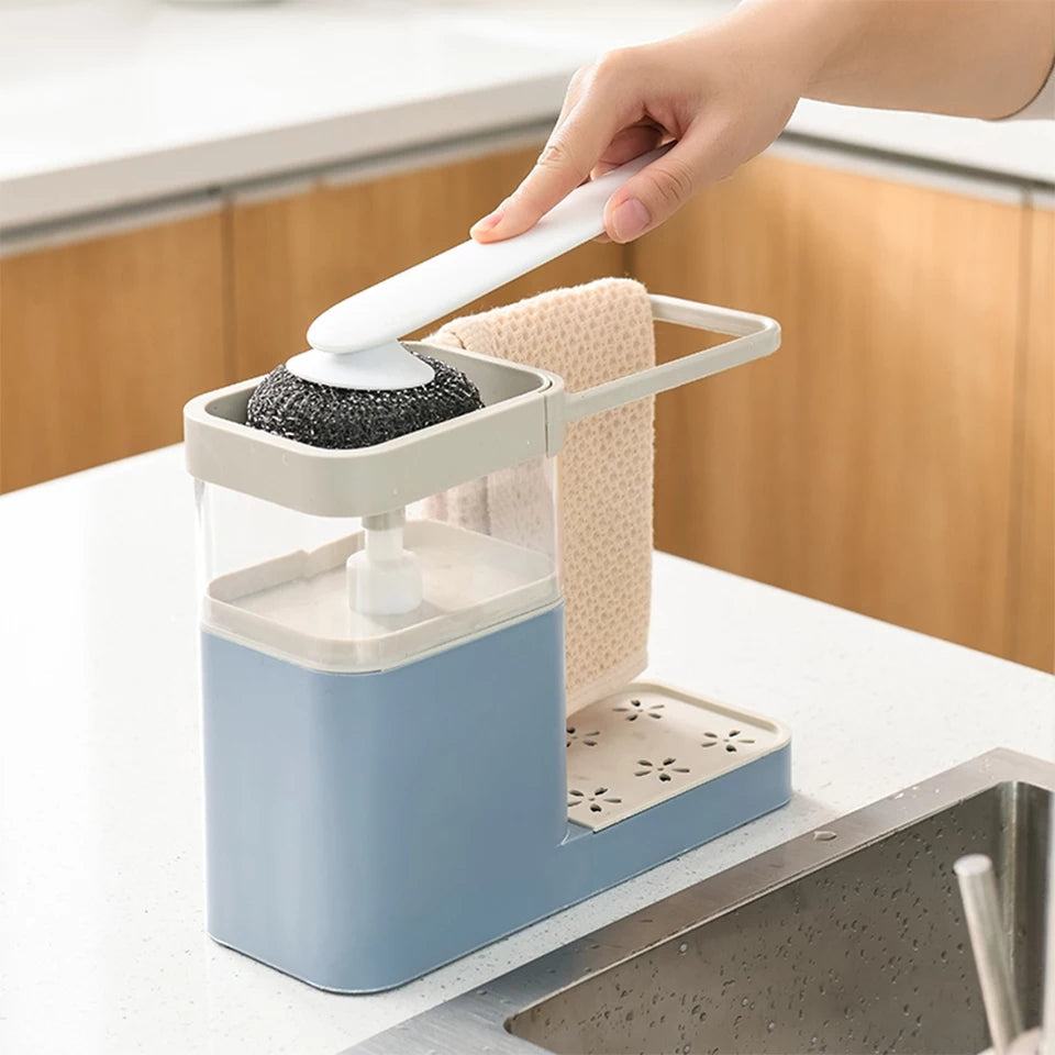 3 in 1 liquid soap dispenser