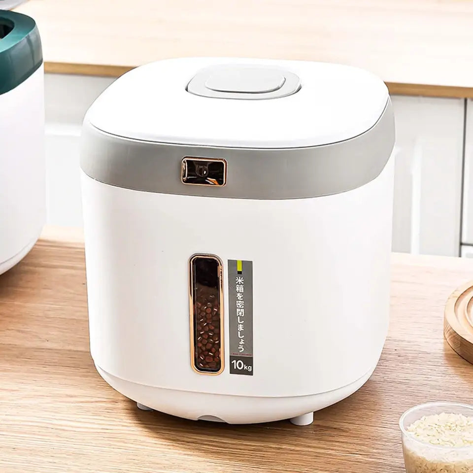 Airtight Rice/Cereal Dispenser Bucket (10 Kg)