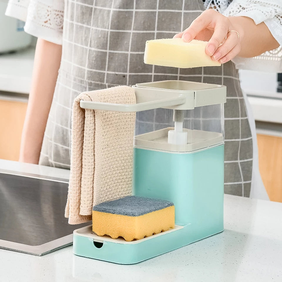 3 in 1 liquid soap dispenser