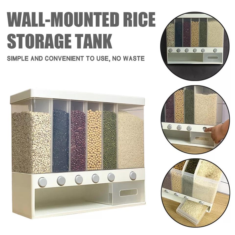 Wall Mounted 6 in 1 Dispenser