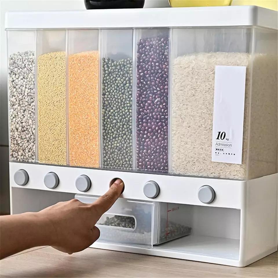 Wall Mounted 6 in 1 Dispenser