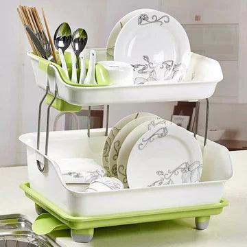 2 Layer Dish Stand