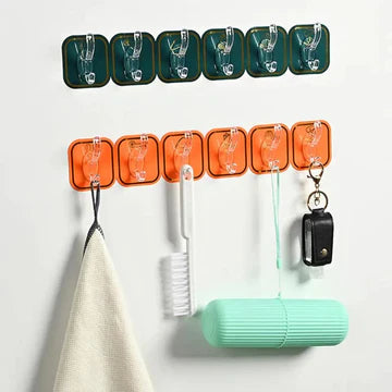 Six Rows Sticky Hooks