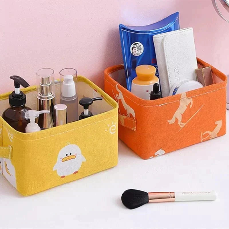 Non Woven Foldable Storage Basket
