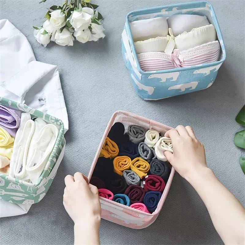 Non Woven Foldable Storage Basket