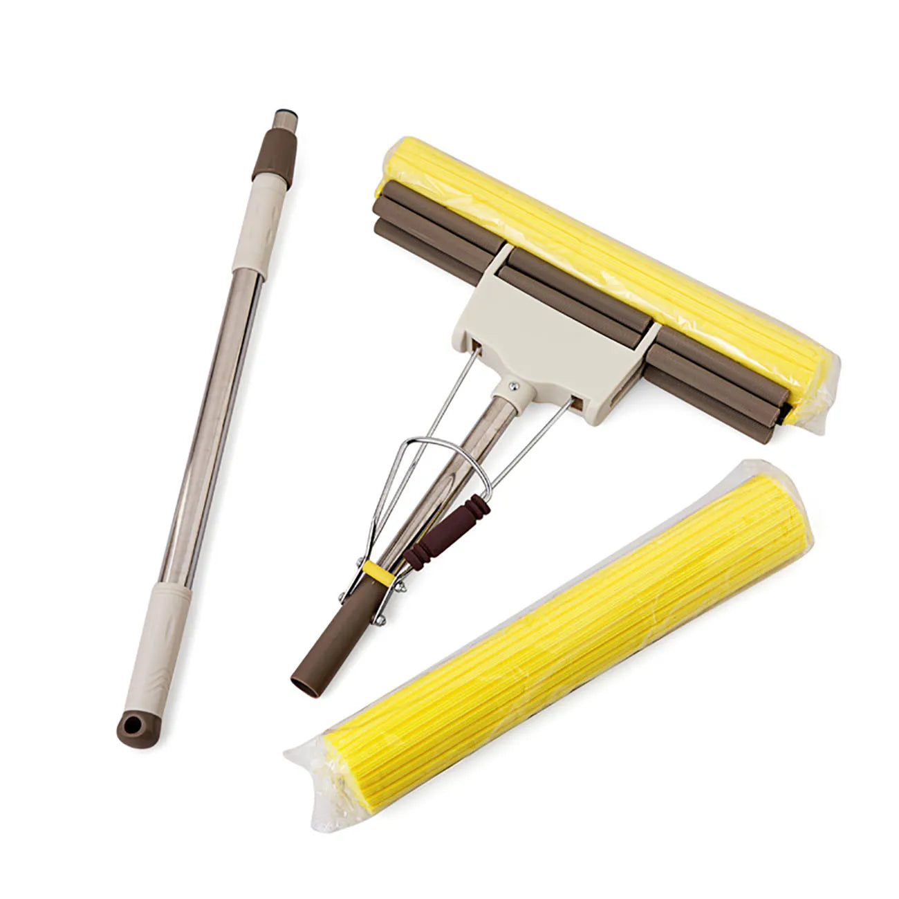 Squeeze Self-Draining Absorbent Mop