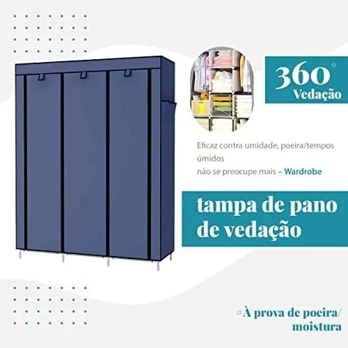 Portable Wardrobe Cloth Organizer