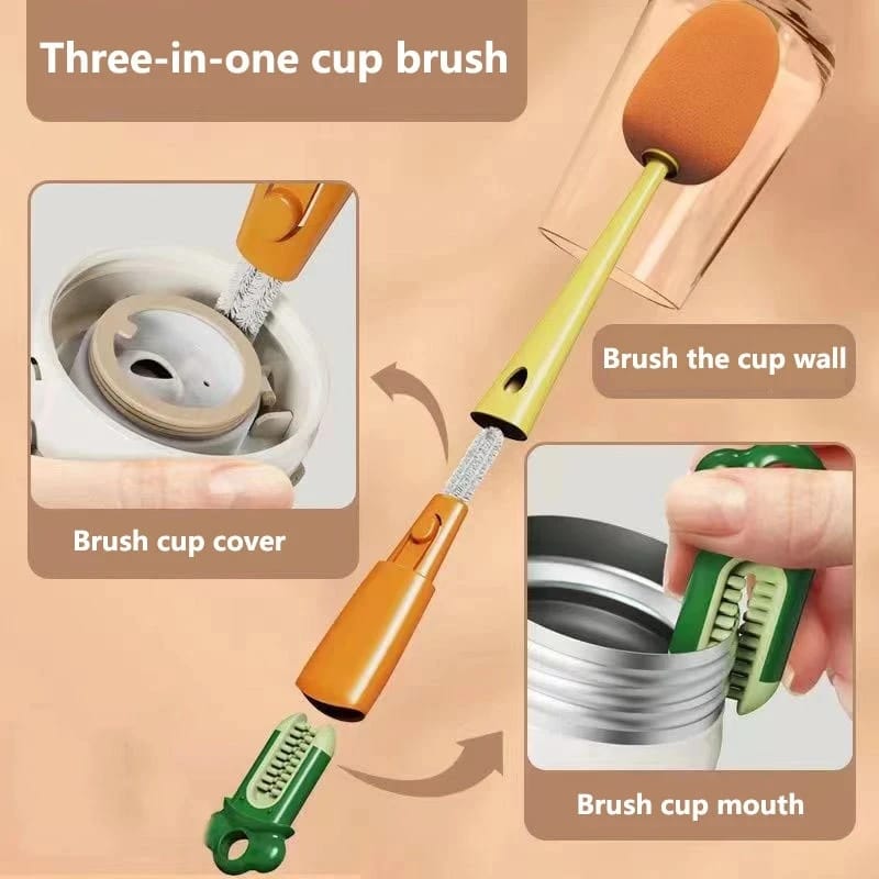 3 in 1 bottle brush
