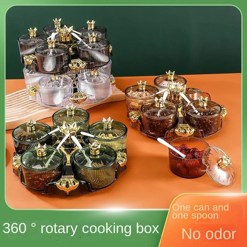 New Luxury Rotating Dry Fruit Dish