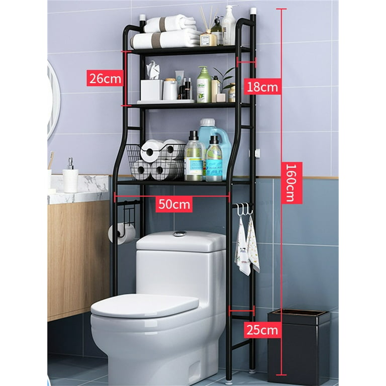 Metal Floor Type Washroom Shelf