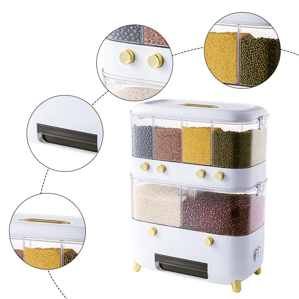 Double Layer Grain Storage Box