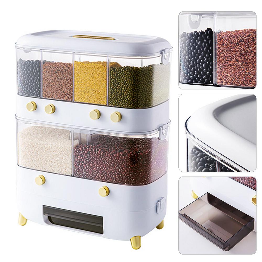 Double Layer Grain Storage Box