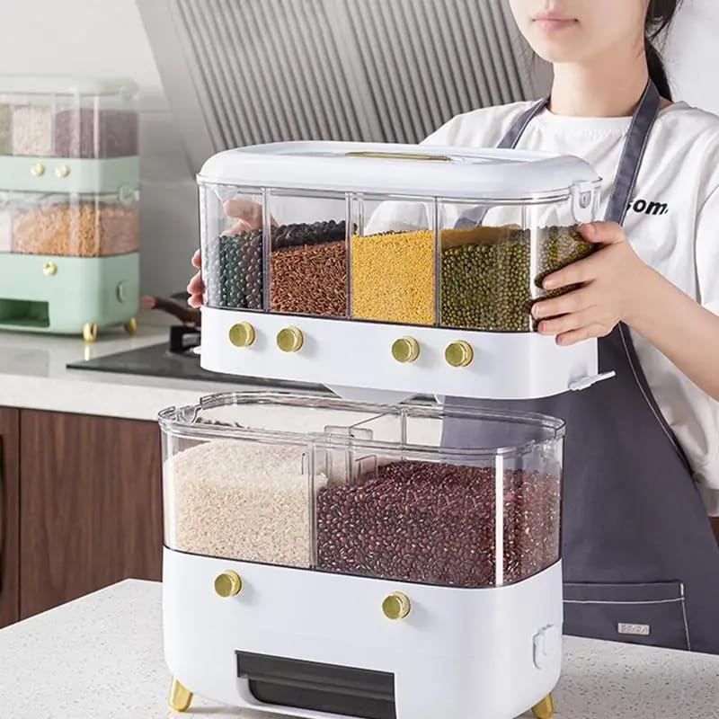 Double Layer Grain Storage Box
