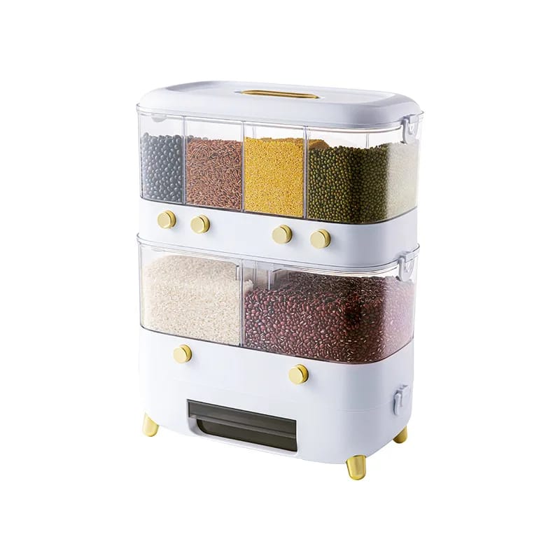Double Layer Grain Storage Box