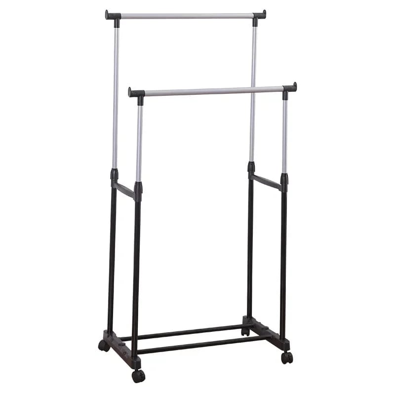 Double Pole clothes Rack