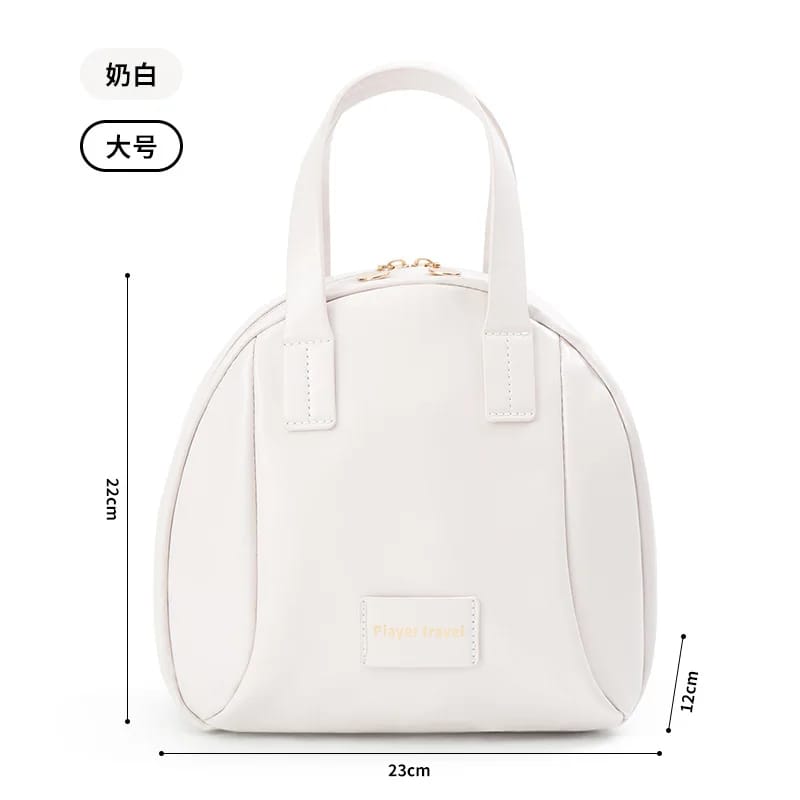 Handle-top Cosmetic Bag