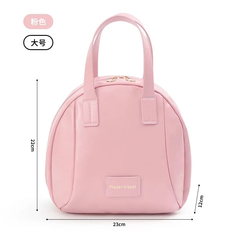 Handle-top Cosmetic Bag
