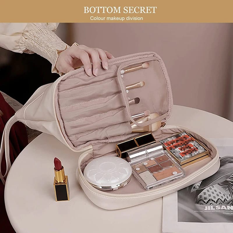 Large Double Layer Cosmetic Bag