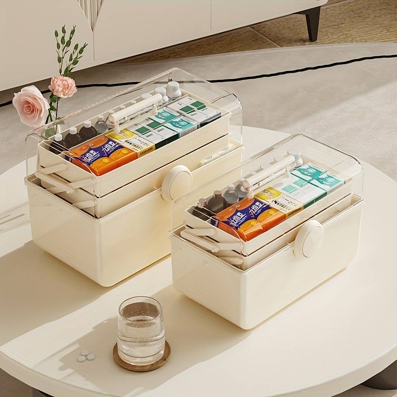 Top-notch 3 Layer Medicine Organizer