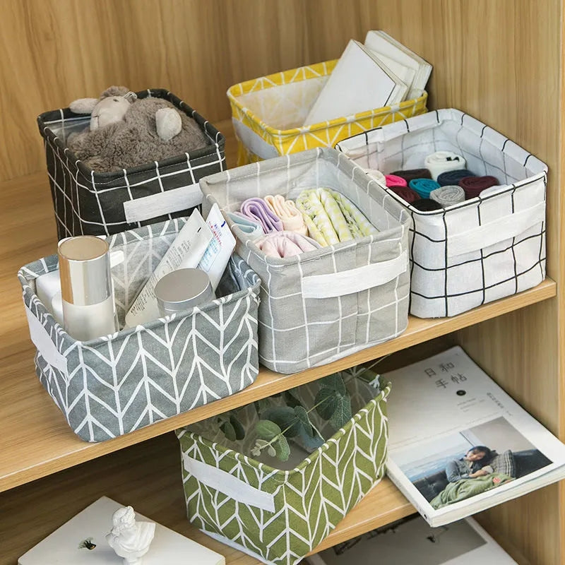 Non Woven Foldable Storage Basket