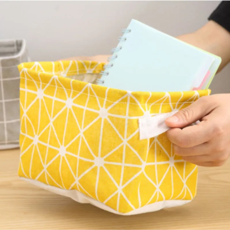 Non Woven Foldable Storage Basket