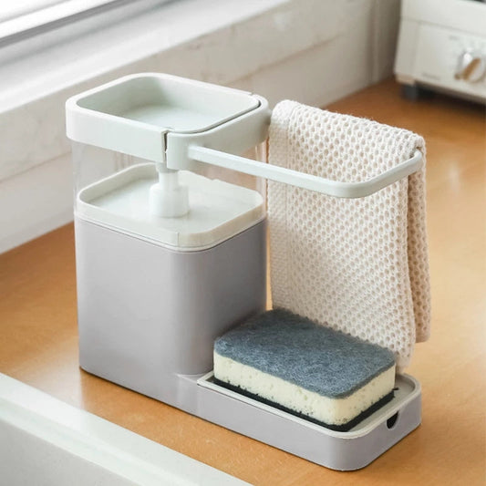 3 in 1 liquid soap dispenser