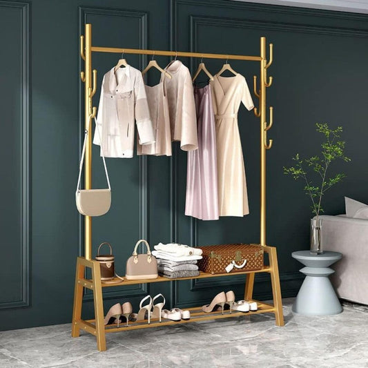 Multi-Functional Heavy Duty Bedroom Clothing Rack