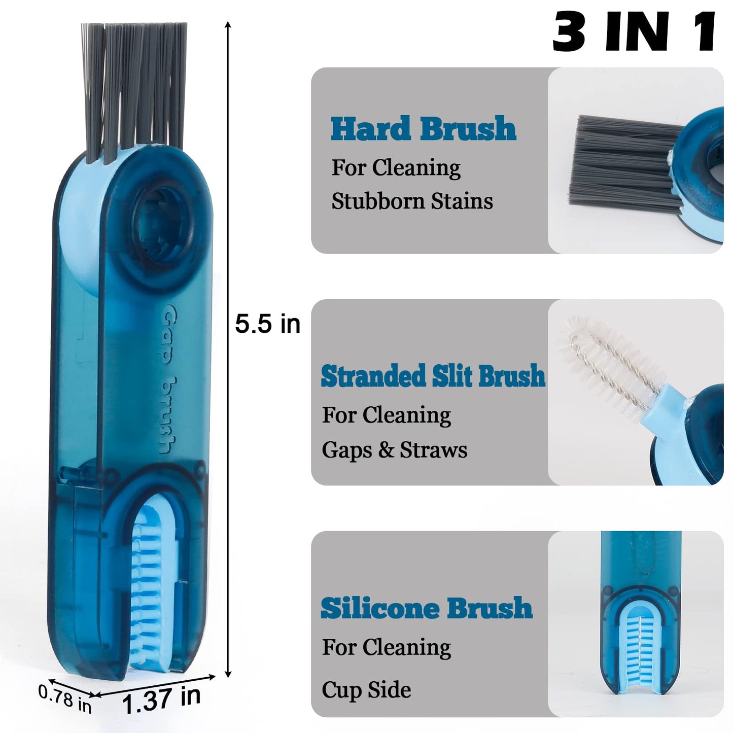 3 in 1 Cup Cleaning Brush