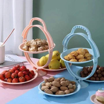 3 in 1 Folding Snack/Fruit Plates