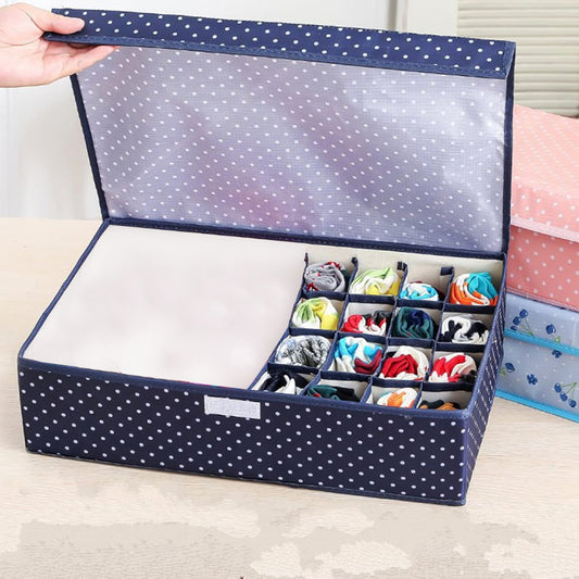 16 Grid socks organizer