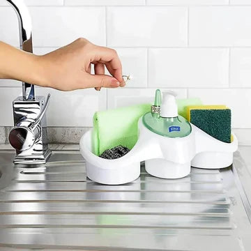 Sponge with Detergent Container - Boxed