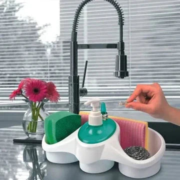Sponge with Detergent Container - Boxed