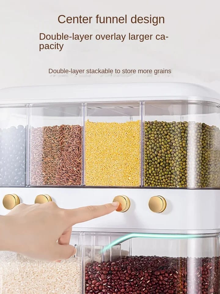 Double Layer Grain Storage Box