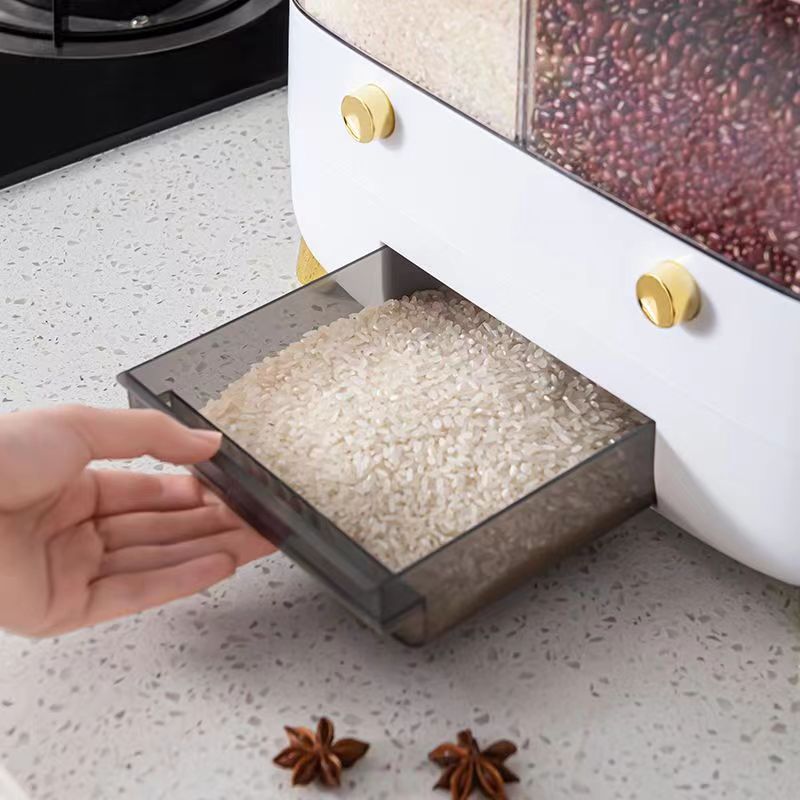 Double Layer Grain Storage Box