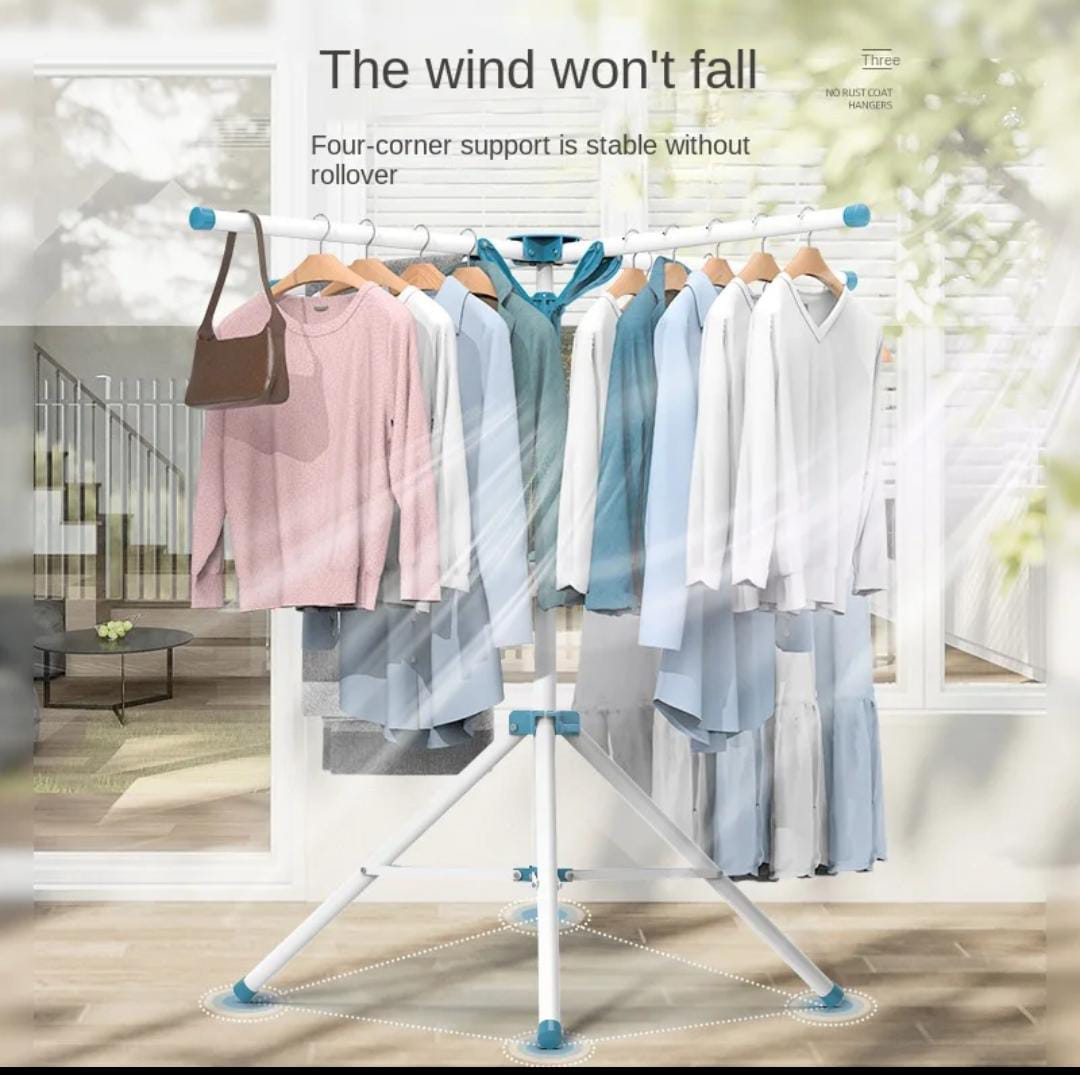 Folding Cloth Hanger & Drying Rack