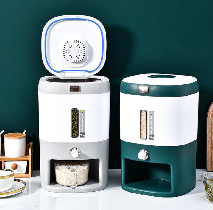 Storage Box With Measuring Cup and Lid
