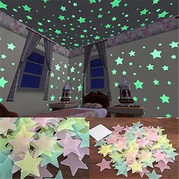 Glow in The Dark stars pack of 35/40 pcs